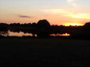 photo Entre chien et loup sur les bords de l'étang Massé