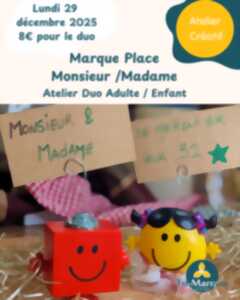 photo Atelier Créatif duo Adulte /Enfant
