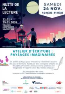 photo Atelier d'écriture : paysages imaginaires
