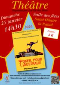 photo Théâtre : Poker, pour l’Australie, à St-Hilaire-la-Palud