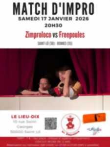 photo Match d'improvisation : Zimproloco Vs Freepoules