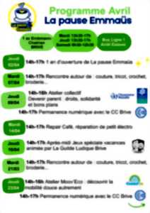 photo La Pause EMMAÜS : rencontre autour de loisirs créatifs