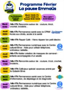 photo La Pause EMMAÜS : Permanence numérique avec le Centre culturel