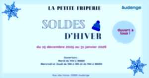 photo Les soldes hivernales à la petite friperie