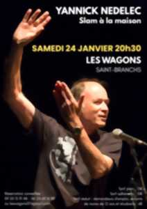 photo Spectacle de Slam avec Yannick Nédélec
