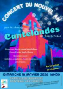 photo CONCERT NOUVEL AN - CHOEUR CANTELANDES