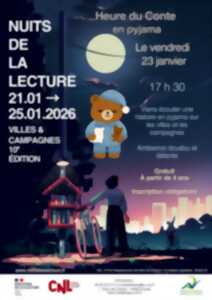 photo Heure du conte en pyjama