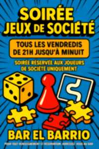 photo SOIRÉE JEUX DE SOCIÉTE