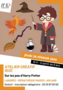 photo Atelier créatif et quiz - Sur les pas d'Harry Potter