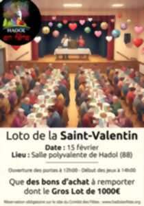 photo LE GRAND LOTO DE LA SAINT-VALENTIN ARRIVE À HADOL !