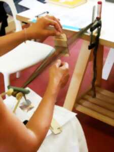 photo Tissage aux plaquettes
