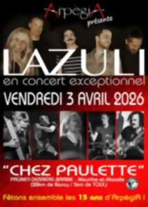 photo Concert LAZULI - Chez Paulette