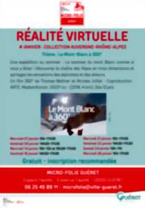 photo Réalité Virtuelle Le Mont Blanc en 360°