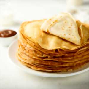 photo Vente de crêpes réalisée par les Vieux Moteurs Gascons.