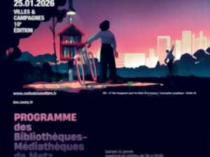 photo Nuits de la lecture dans les médiathèques