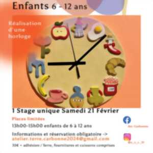 photo ATELIER ENFANT - CRÉATION D'HORLOGE
