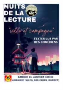 photo Nuits de la lecture Au Fil des Pages