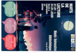 photo NUITS DE LA LECTURE: VILLES ET CAMPAGNES 10EME EDITION