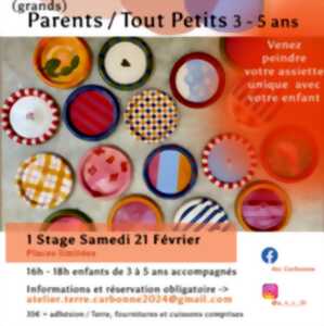 photo ATELIER POUR ENFANT DE PEINTURES D'ASSIETTES