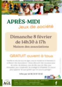 photo Après-midi Jeux de société