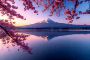 photo Goûter littéraire : Fleurs de cerisiers