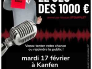 photo Le jeu des 1000 euros !