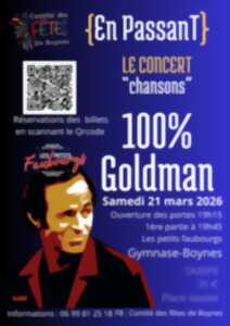 photo Concert En passant 100 % Goldman