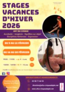 photo Stage de cirque vacances d'hiver