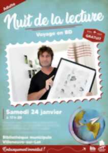photo Nuit de la lecture - Voyage en BD