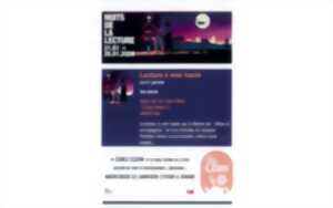 photo Lecture à voix haute