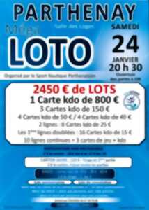 photo Méga Loto du Sport Nautique Parthenaisien