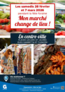 photo Déplacement du Marché