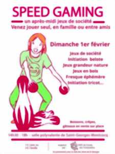 photo Speed Gaming ou après-midi jeux
