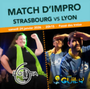 photo Match d'improvisation CHAMPIONNAT : Strasbourg vs Lyon