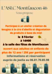 photo Atelier de création de bougies à la cire d'abeille et dégustation de produits à base de miel