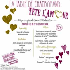 photo La Table de Chamborand fête l'Amour