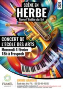 photo Concert école des arts - Scène en herbe