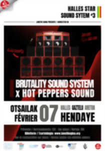 photo Concert - Brutality Sound System X Hot Peppers Sound