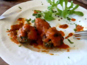 photo Repas à théme roulé, roulé, roulé