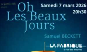 photo Oh les beaux jours, par la Cie La Petite Elfe