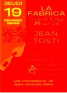 photo CONFÉRENCE À LA FABRICA AVEC JEAN-JACQUES MERIC