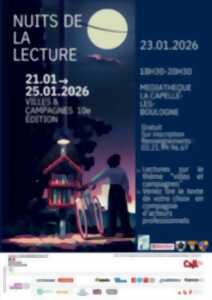 photo Nuits de la lecture
