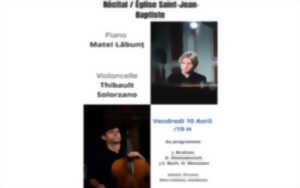 photo Recital violoncelle-piano, Thibault Solorzano-Matei Labunt
