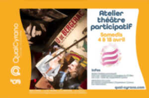 photo Atelier théâtre participatif