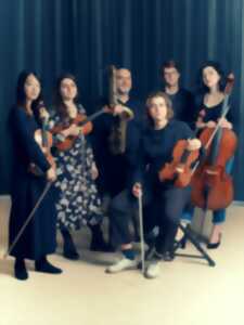 photo Concert Michael Alizon - Quatuor Thalia 