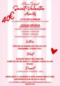 photo Menu Spécial Saint Valentin