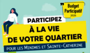 photo Présentation du budget participatif des Minimes et de Sainte-Catherine