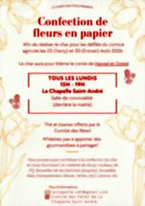 photo Le Comité des Fêtes présente : Confection de fleurs en papier