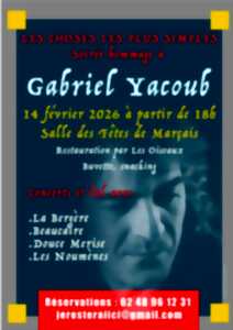 photo Soirée Hommage à Gabriel Yacoub