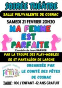 photo Soirée théâtre : Ma femme est parfaite